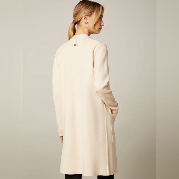 Novelti - Open-front Sweater Coat - Picture 4 of 10